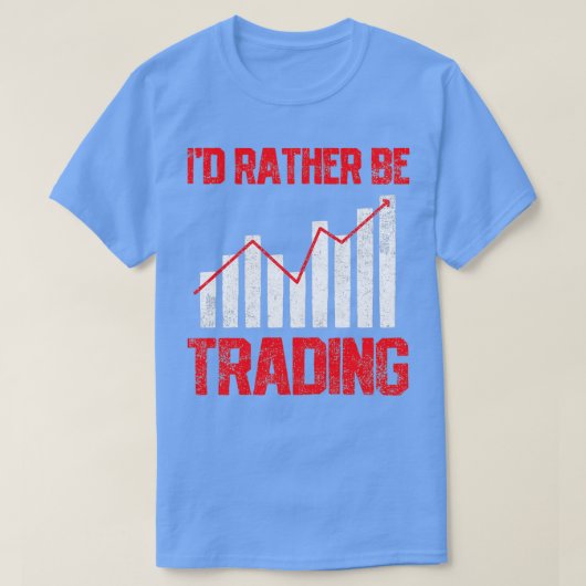 Handelaar - effectenbeurs t-shirt (Design voorkant)