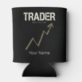 Handelaar Koop de Dip Day Trader en Cryptocurrency Blikjeskoeler (Achterkant)