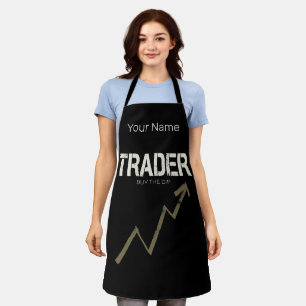 Handelaar Koop de Dip Day Trader en Cryptocurrency Schort
