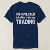 Handelaar op de aandelenmarkt Forex Trader Bulls v T-shirt (Design voorkant)