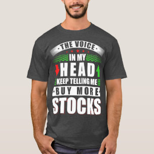 Handelaar op de aandelenmarkt t-shirt