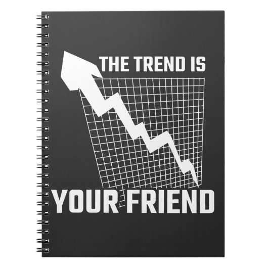 Handelaar op de aandelenmarkt Wisselkoersbelegger Notitieboek (Voorkant)