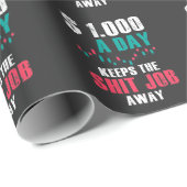 Handelaar op de beurs cadeaupapier (Rol Hoek)