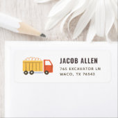 Handelaar Stortplaats Vrachtretourlabel bouwpartij Etiket (Insitu)