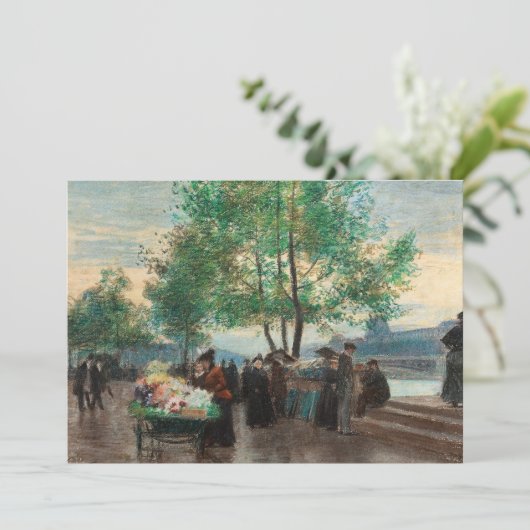 Handelaren aan de Seine | Victor Gabriel Gilbert (Staand voorkant)