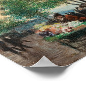 Handelaren aan de Seine | Victor Gabriel Gilbert Poster (Hoek)