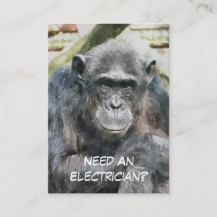 HANDELAREN ELEKTRICIEN VISITEKAARTJE