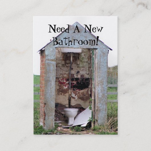 HANDELAREN. NIEUWE BADKAMER VISITEKAARTJE (Voorkant)