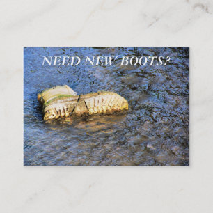 HANDELAREN. NIEUWE LAARZEN. UK VISITEKAARTJE