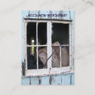 HANDELAREN. NIEUWE WINDOWS. VISITEKAARTJE