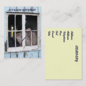 HANDELAREN. NIEUWE WINDOWS. VISITEKAARTJE (Voorkant / Achterkant)