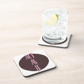 Handelen als een herstelslogan bier onderzetter (Rechterzijde)