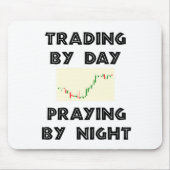 Handelen op de beursdag muismat (Voorkant)