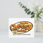 Handeling Cheesy Medicine Officieel Briefkaart (Staand voorkant)