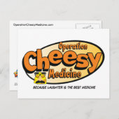 Handeling Cheesy Medicine Officieel Briefkaart (Voorkant / Achterkant)
