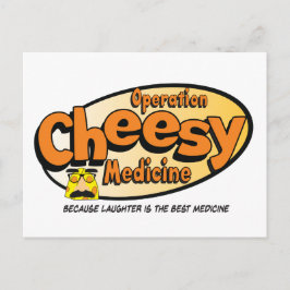 Handeling Cheesy Medicine Officieel Briefkaart