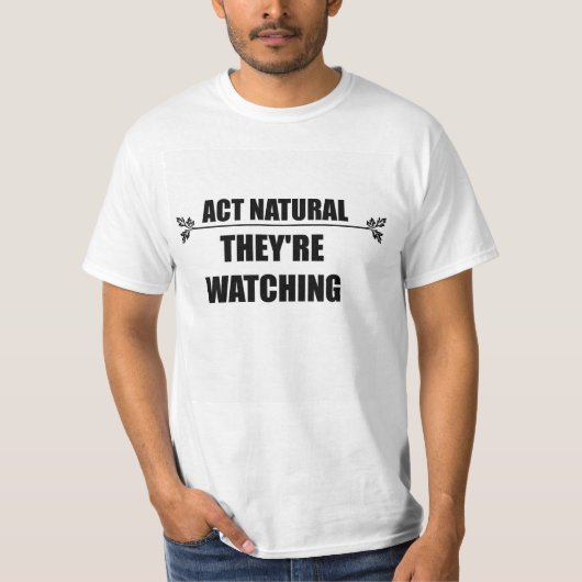 HANDELING NATUURLIJK T-SHIRT (Voorkant)
