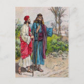 Handelingen 11:19-26 Barnabas brengt Saul naar Ant Briefkaart (Voorkant)