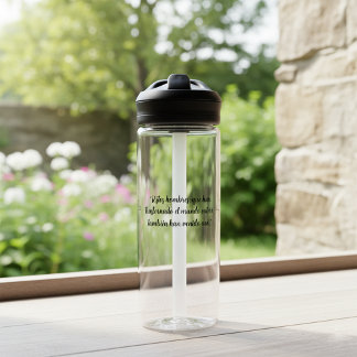 Handelingen 17 Spaans Bijbelvers Aangepaste tekst Waterfles