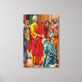 Handelingen 19:1-7 Ontvangen van de Heilige Geest  Canvas Afdruk (Voorkant)