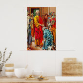 Handelingen 19:1-7 ontvangst van het Heilige Geest Poster (Keuken)