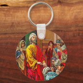 Handelingen 19:1-7 ontvangst van het Heilige Geest Sleutelhanger (Voorkant)