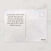 Handelingen 1:8 U ontvangt een netbus Briefkaart (Achterkant)