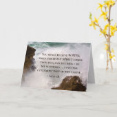 Handelingen 1:8 U ontvangt een netbus Kaart (Gele Bloem)