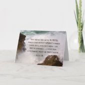 Handelingen 1:8 U ontvangt een netbus Kaart (Voorkant)