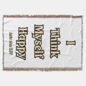 Handelingen 26:2 KJV Bijbel Verse Quote Deken (Voorkant)