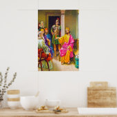 Handelingen 28:23-31 Paul Preaches op het poster v (Keuken)