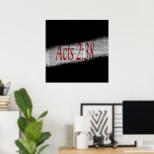 Handelingen 2:38 Poster (Thuiskantoor)