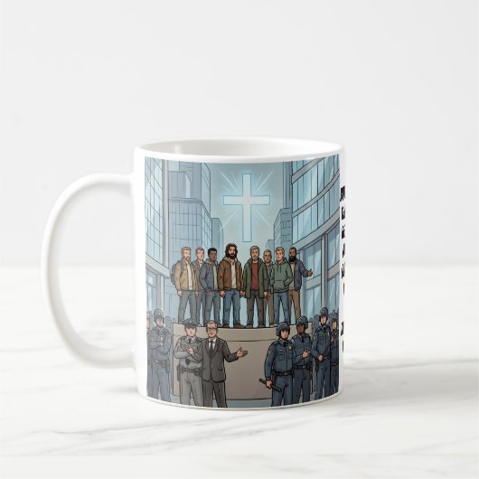 Handelingen 5:29 koffiemok (Links)