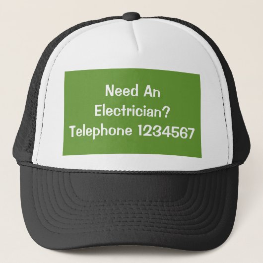 HANDELINGEN. ELEKTRICITEIT. TRUCKER PET (Voorkant)