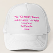 HANDELINGEN - MOBIELE HAARSTYLIST TRUCKER PET (Voorkant)