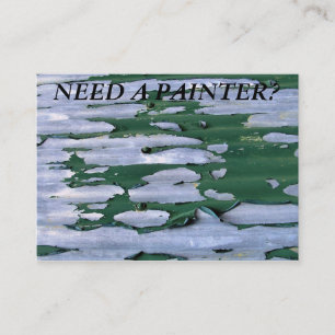 HANDELINGEN. PAINTER. VISITEKAARTJE