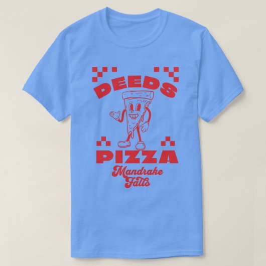 Handelingen Pizza Mandrake Herfsten 1 T-shirt (Design voorkant)