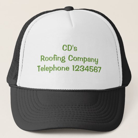 HANDELINGEN, ROOFEN TRUCKER PET (Voorkant)