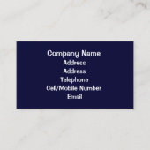 HANDELINGEN, ROOFEN VISITEKAARTJE (Voorkant)