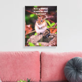 Handelingen van de Kindness Inspirerend Quote Chip Canvas Afdruk (Insitu (Woonkamer))