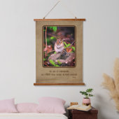 Handelingen van de Kindness Inspirerend Quote Chip Hangend Wandkleed (Slaapkamer)