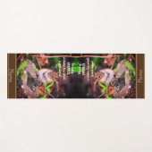 Handelingen van de Kindness Inspirerend Quote Chip Yogamat (Voorkant (horizontaal))