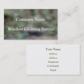 HANDELINGEN, WINDOW CLEANING VISITEKAARTJE (Voorkant / Achterkant)