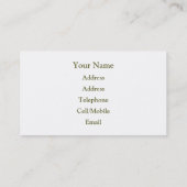 HANDELINGEN, WINDOW CLEANING VISITEKAARTJE (Achterkant)