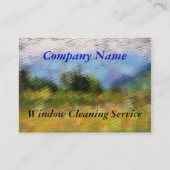 HANDELINGEN, WINDOW CLEANING VISITEKAARTJE (Voorkant)