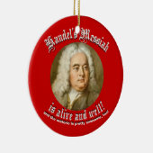 Handel's Messiah Keramisch Ornament (Rechts)