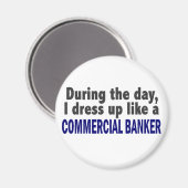 Handelsbank gedurende de dag magneet (Voorkant / Achterkant)