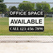 Handelsbemiddeling Kantoor-leasingbanner Spandoek (Insitu)