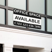 Handelsbemiddeling Kantoor-leasingbanner Spandoek (Buitenkant Gebouw)