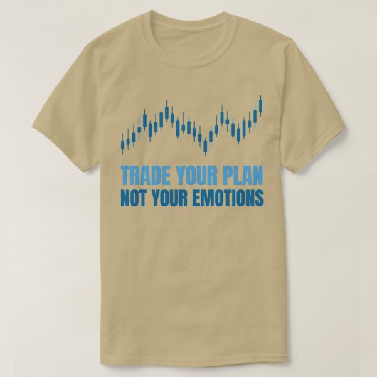 Handelsbeurs Aandelen Finances Handelaar T-shirt (Design voorkant)